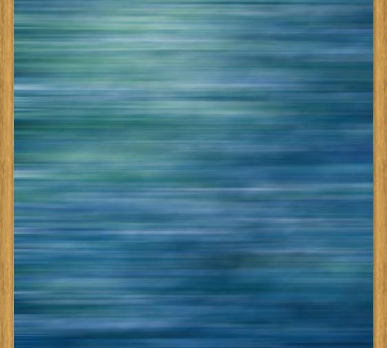 Cuadro Abstracto Azul y Verde