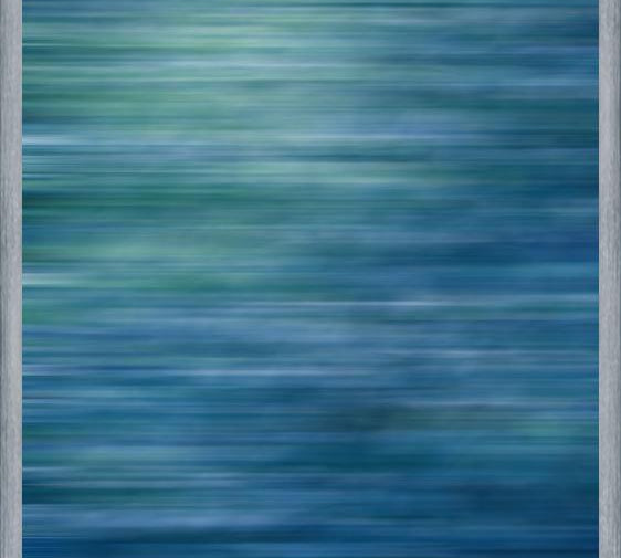 Cuadro Abstracto Azul y Verde
