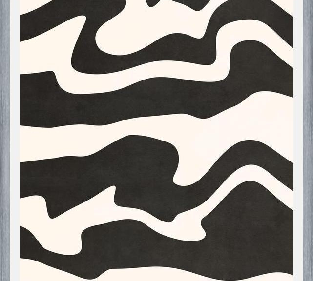 Cuadro Abstract Shapes - Black