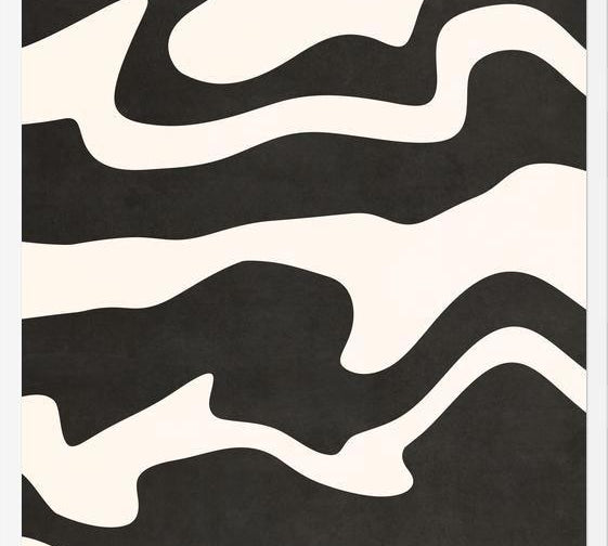 Cuadro Abstract Shapes - Black