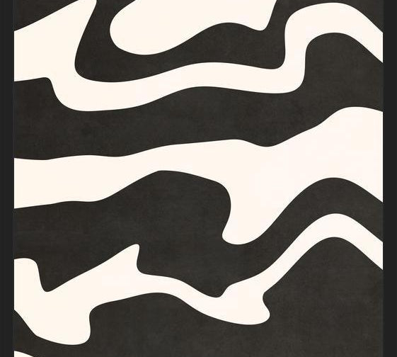 Cuadro Abstract Shapes - Black