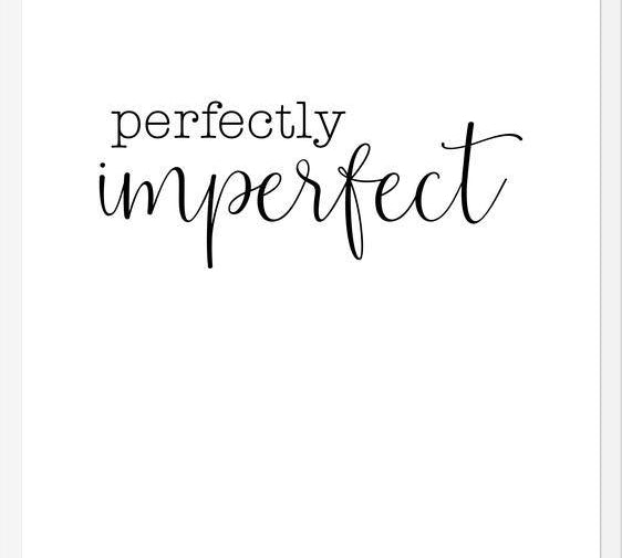 Cuadro Perfectly imperfect