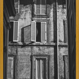 Cuadro Clásicas ventanas en Roma, Italia