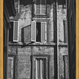 Cuadro Clásicas ventanas en Roma, Italia