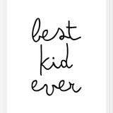 Cuadro Best Kid Ever