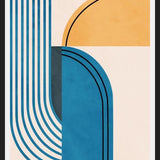 Cuadro Curvas Abstractas 3