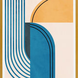 Cuadro Curvas Abstractas 3