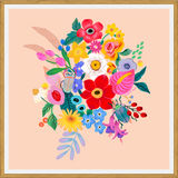 Cuadro Que las flores te acompañen