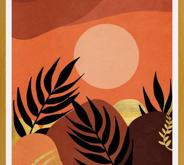 Cuadro A tropical landscape 4