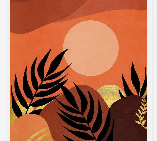 Cuadro A tropical landscape 4