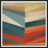 Cuadro Geometric Pattern with Stains