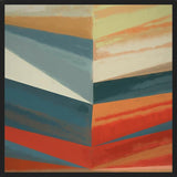 Cuadro Geometric Pattern with Stains