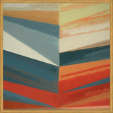 Cuadro Geometric Pattern with Stains