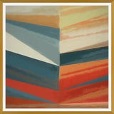 Cuadro Geometric Pattern with Stains
