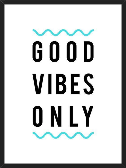Cuadro Good Vibes Only