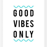 Cuadro Good Vibes Only