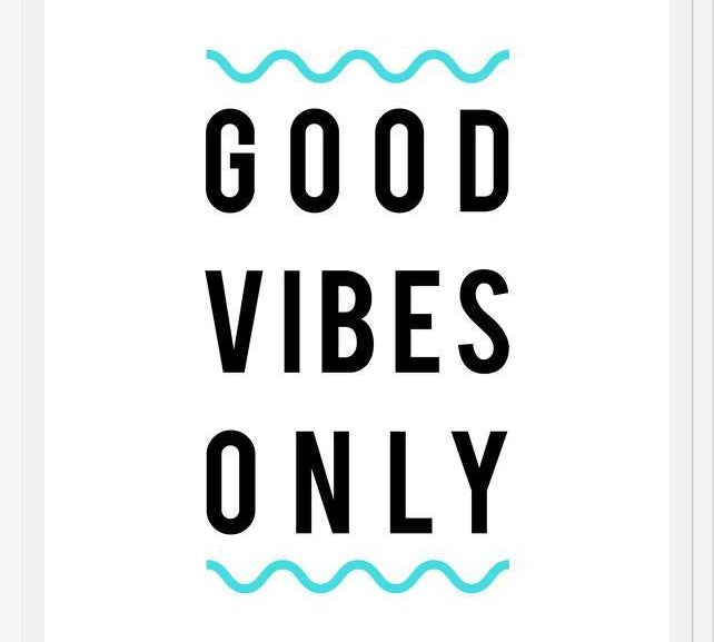 Cuadro Good Vibes Only