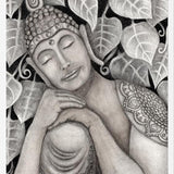 Cuadro Buda meditando