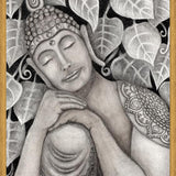 Cuadro Buda meditando