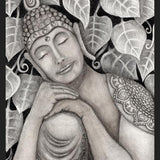 Cuadro Buda meditando