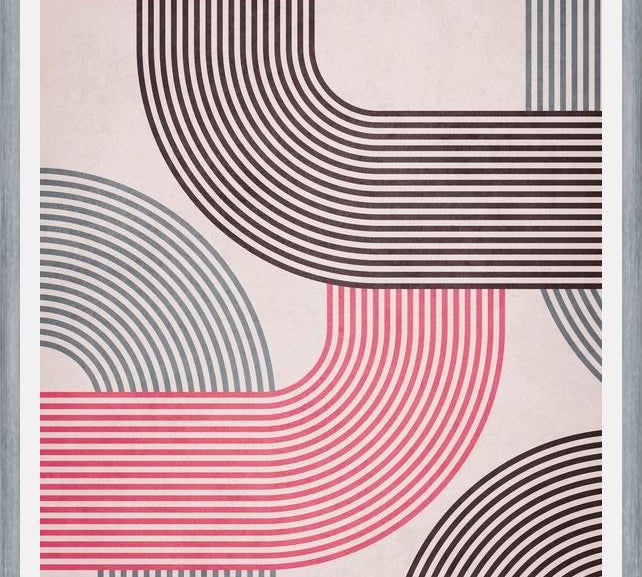 Cuadro Pink Lines