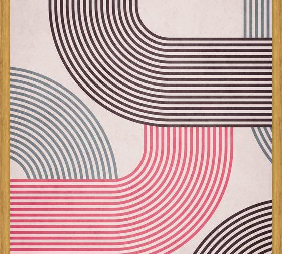 Cuadro Pink Lines