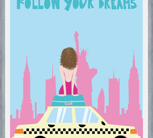 Cuadro Follow your dreams