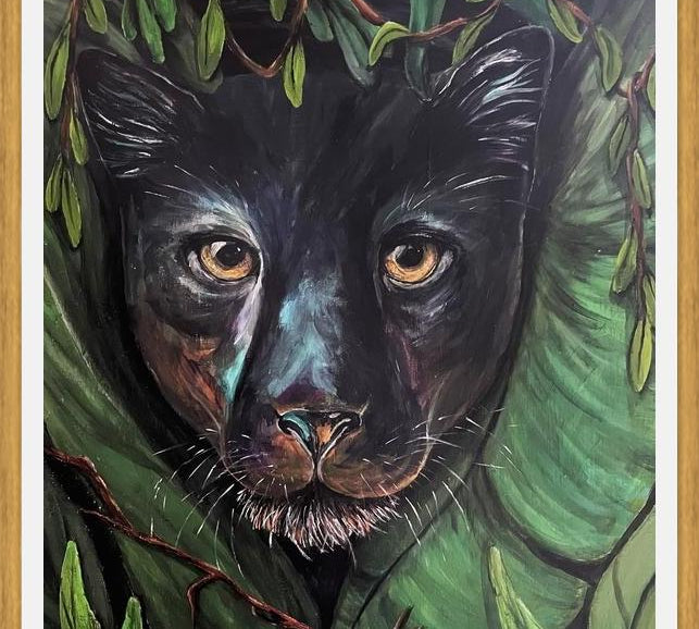 Cuadro En la jungla parte 2