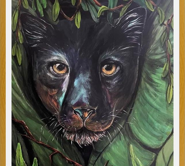 Cuadro En la jungla parte 2