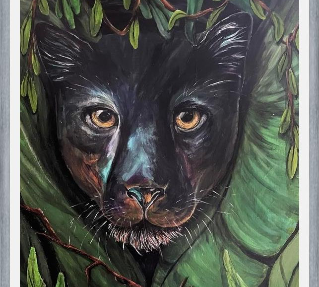 Cuadro En la jungla parte 2