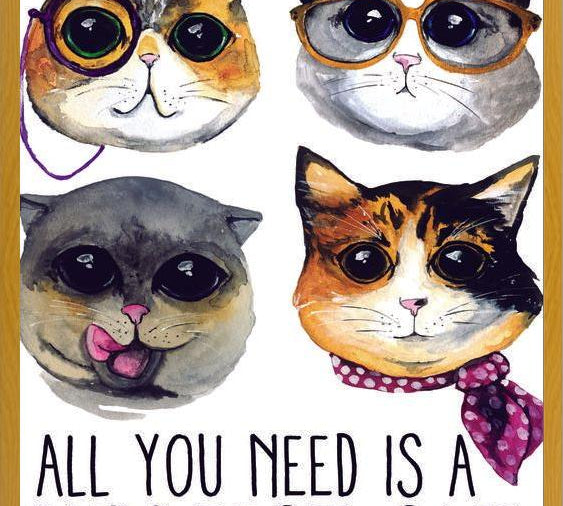 Cuadro gatitos