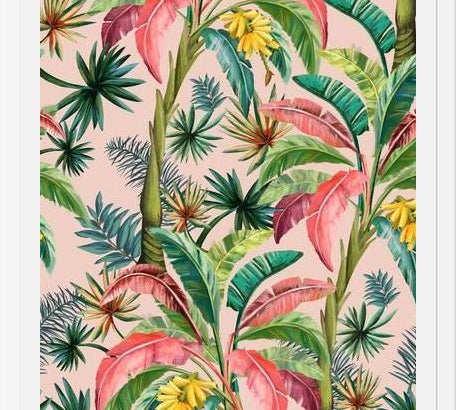 Cuadro Palm Tree Tropical Hollywood Regency