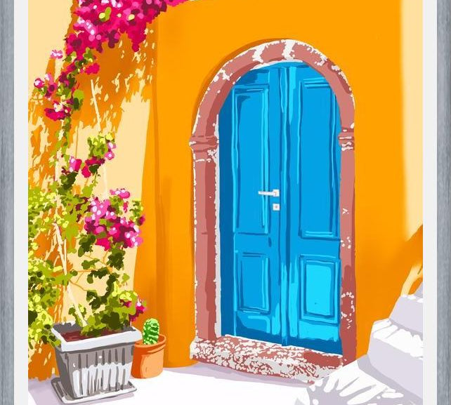 Cuadro Sunny Morocco, Summer Architecture