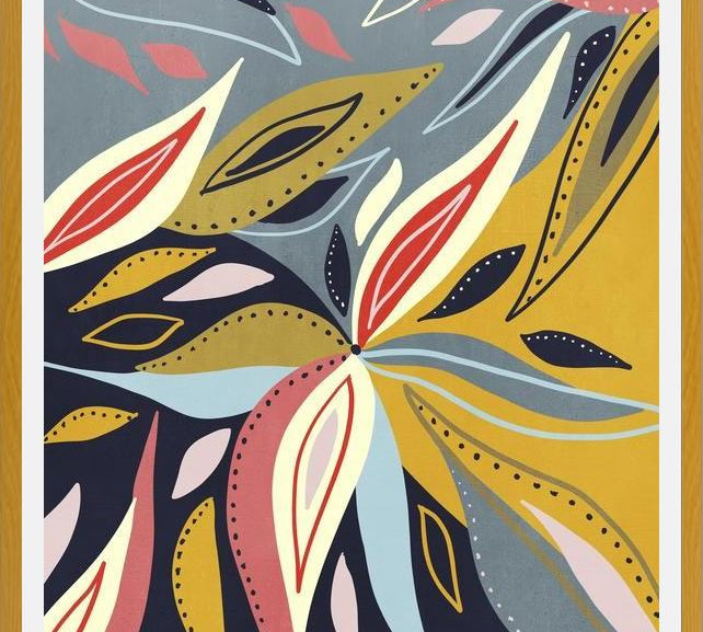 Cuadro Abstract floral 2
