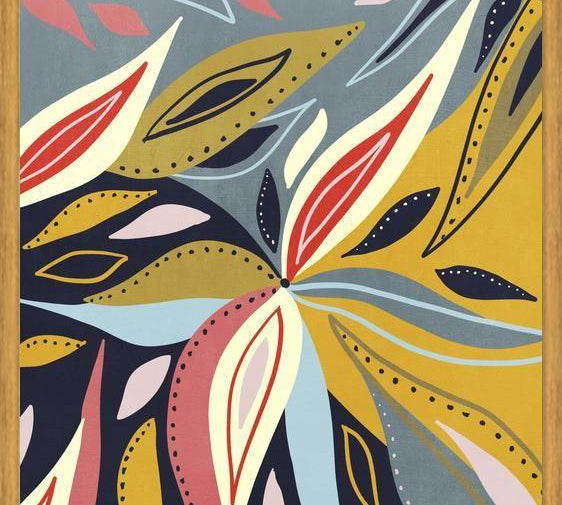 Cuadro Abstract floral 2