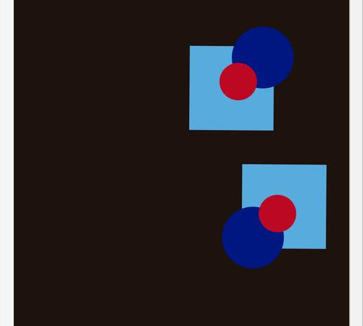 Cuadro Modern geometric abstract 4