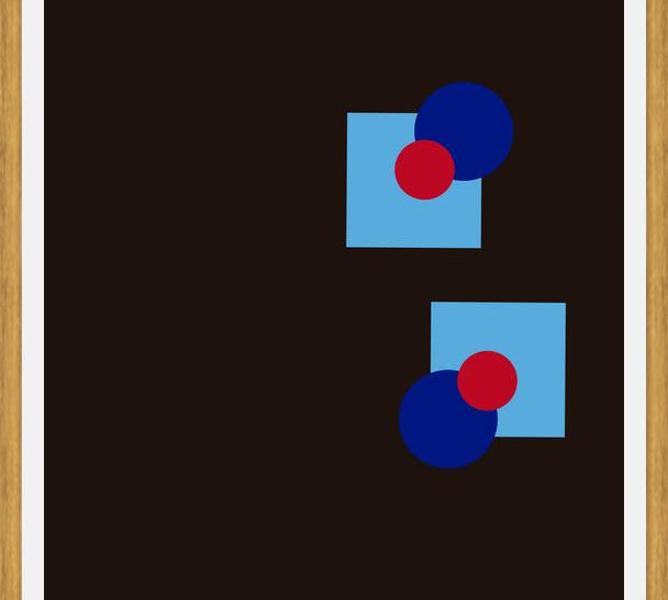 Cuadro Modern geometric abstract 4
