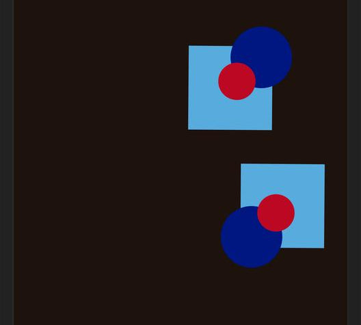 Cuadro Modern geometric abstract 4