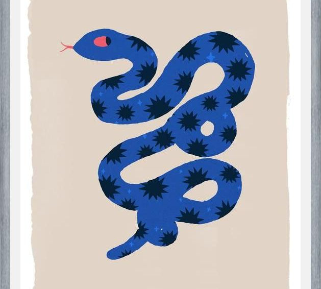 Cuadro Blue Snake