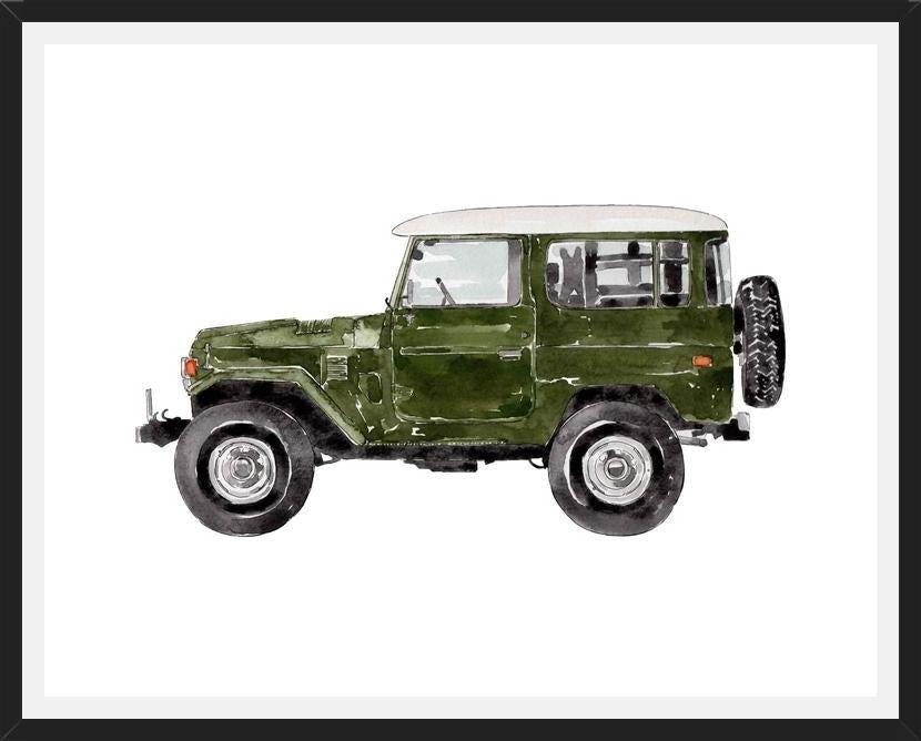 Cuadro Green Truck