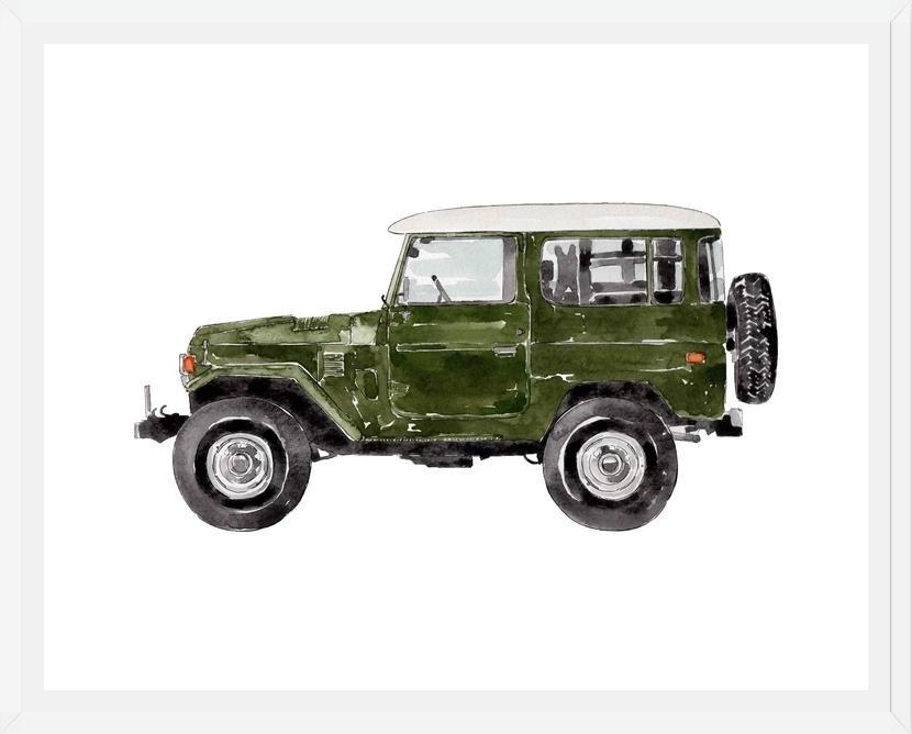 Cuadro Green Truck