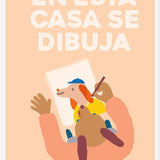 Cuadro En esta casa se dibuja