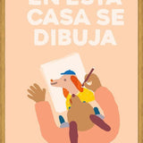 Cuadro En esta casa se dibuja