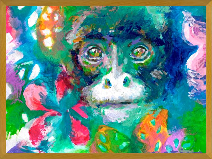 Cuadro Profundo en la Selva