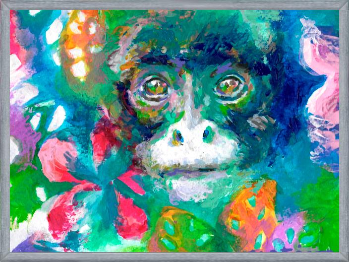 Cuadro Profundo en la Selva