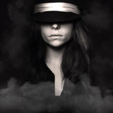 Canvas woman in black and white