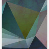 Cuadro Interconnected Triangles III