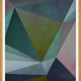 Cuadro Interconnected Triangles III