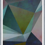 Cuadro Interconnected Triangles III