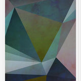 Cuadro Interconnected Triangles III